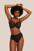 Panty With Lace Raven
