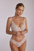 Lace Brazilian Panties Sand