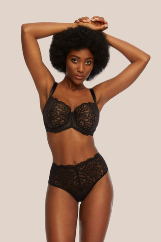 Lace Soft Bra Raven