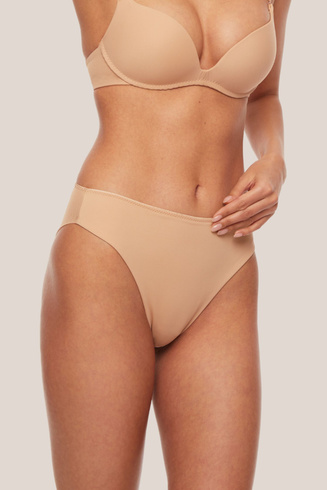 Brazilian Panties With Double Tulle Comfort