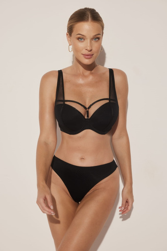 Brazilian Panties With Double Tulle Comfort